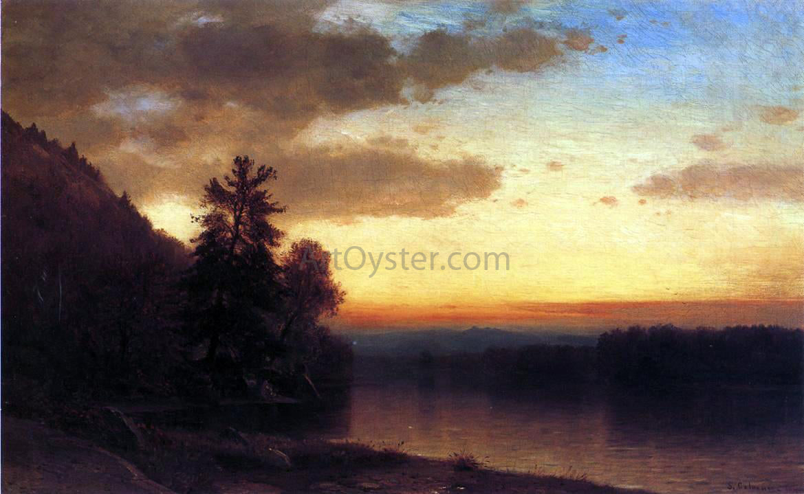 Jr. Samuel Colman Adirondack Twilight - Hand Painted Oil Painting
