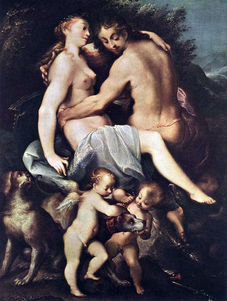 The Elder Joseph Heintz Adonis Parting from Venus - Hand Painted Oil Painting
