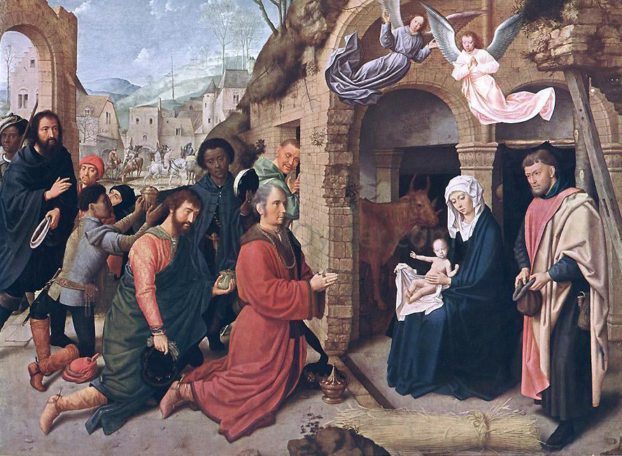 Gerard David Adoration of the Magi - Hand Painted Oil Painting
