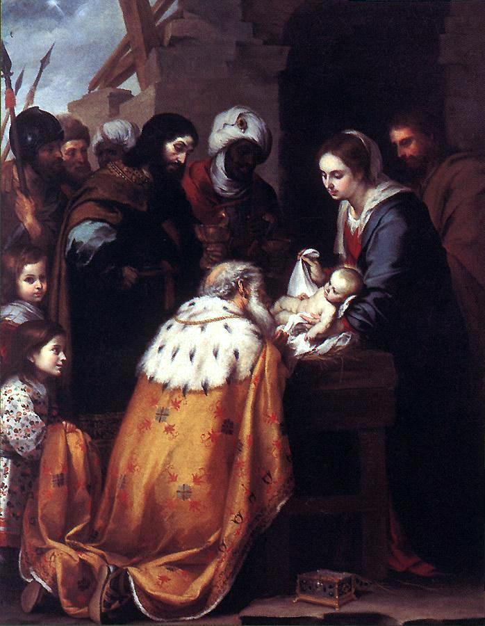 Bartolome Esteban Murillo Adoration of the Magi - Hand Painted Oil Painting