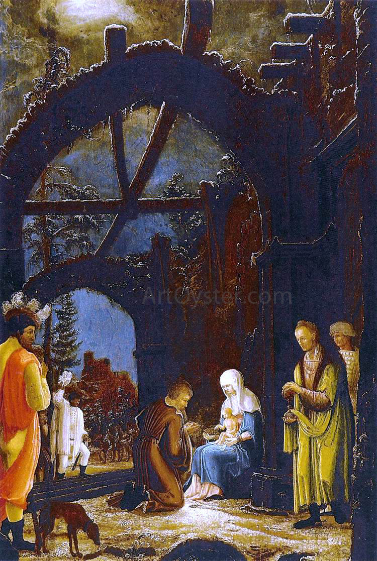 Unknown (2) Masters Adoration of the Magi - Hand Painted Oil Painting