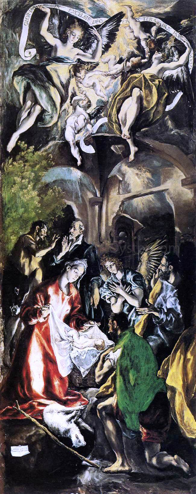 El Greco Adoration of the Shepherds - Hand Painted Oil Painting