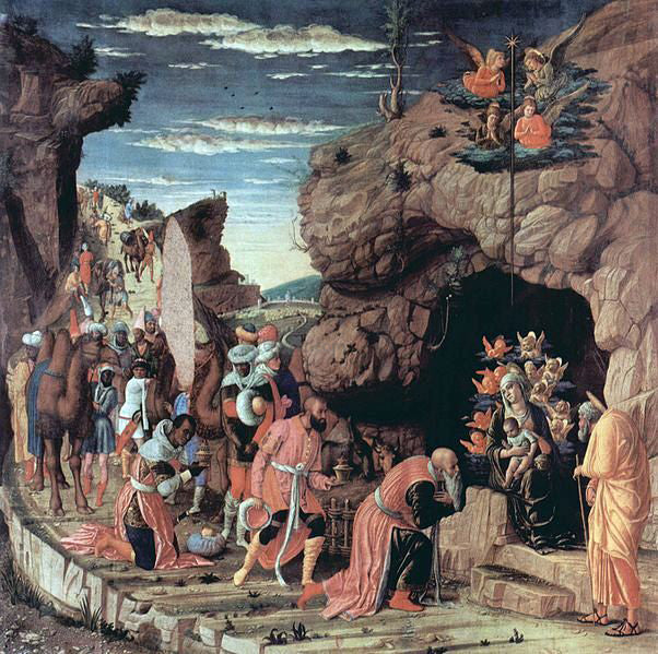 Andrea Mantegna Adoration of the Three kings - Hand Painted Oil Painting