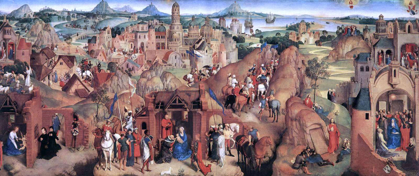 Hans Memling Advent and Triumph of Christ - Hand Painted Oil Painting
