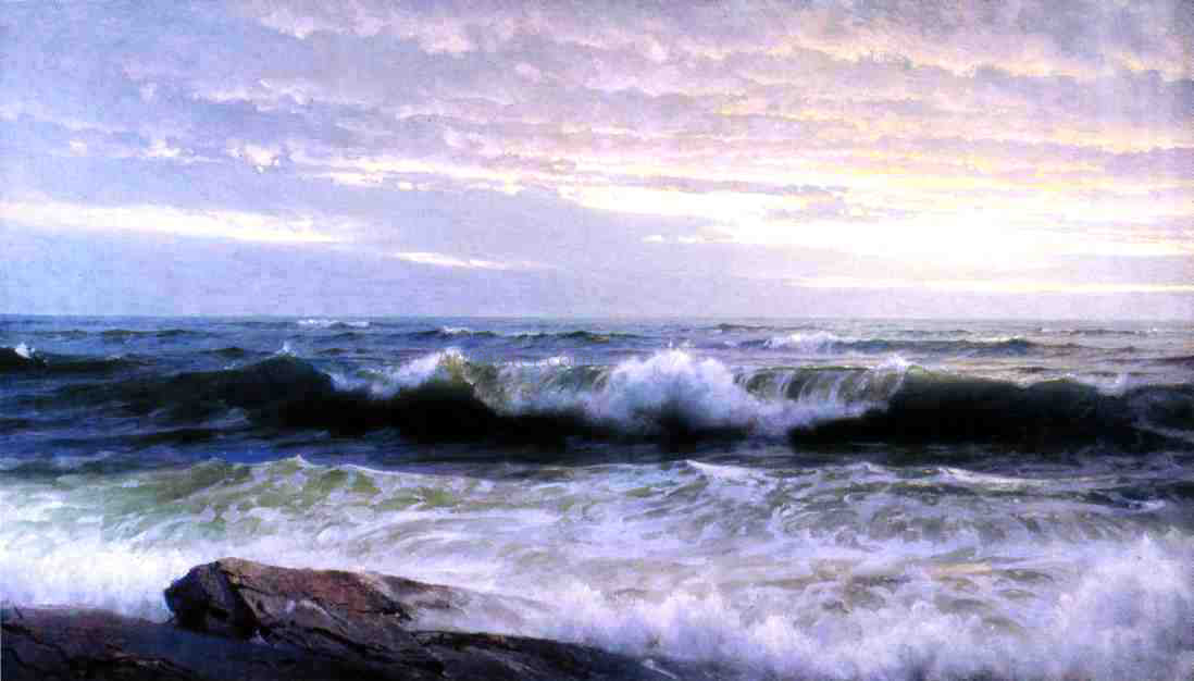 William Trost Richards After a Stormy Day - Hand Painted Oil Painting