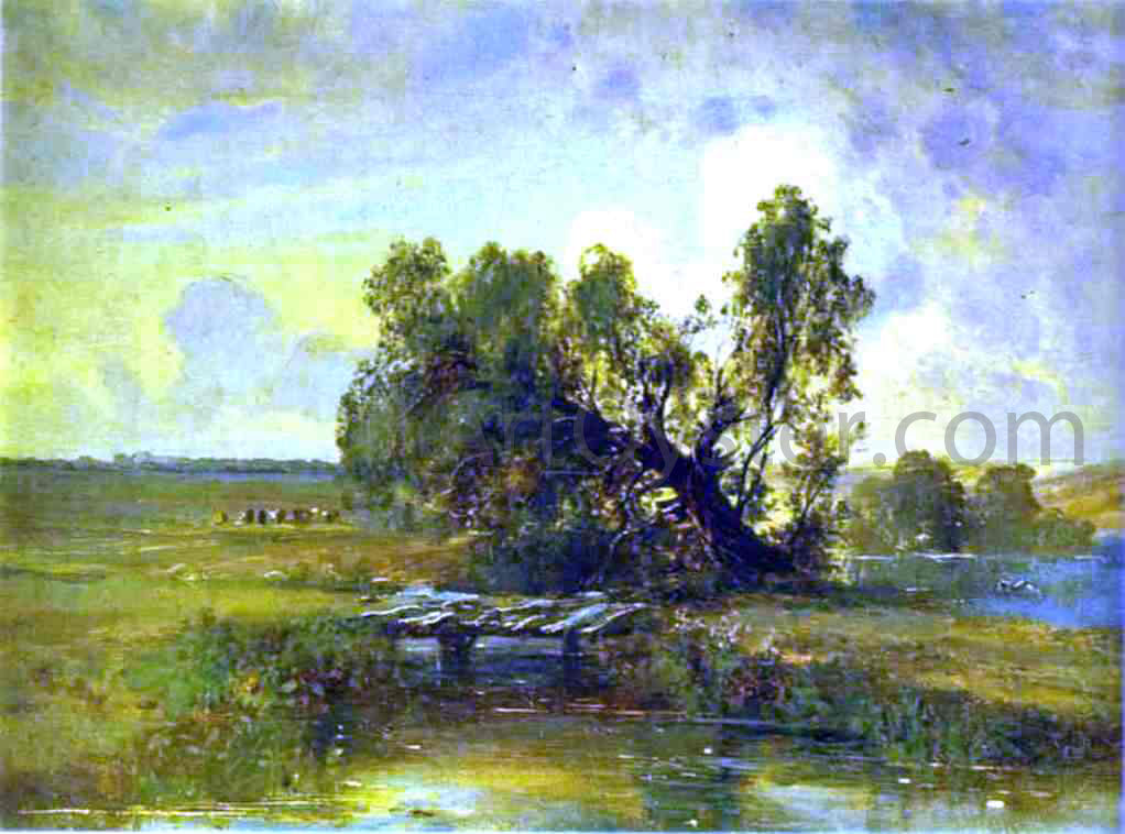 Alexei Kondratevich Savrasov After a Thunderstorm - Hand Painted Oil Painting
