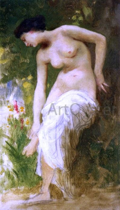 William Adolphe Bouguereau After the Bath - Hand Painted Oil Painting
