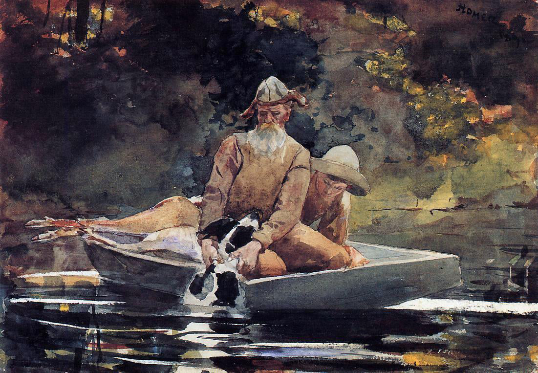 Winslow Homer After the Hunt - Hand Painted Oil Painting