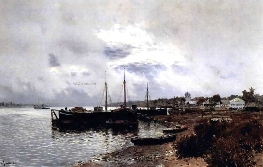 Isaac Ilich Levitan After the Rain, Plyos - Hand Painted Oil Painting