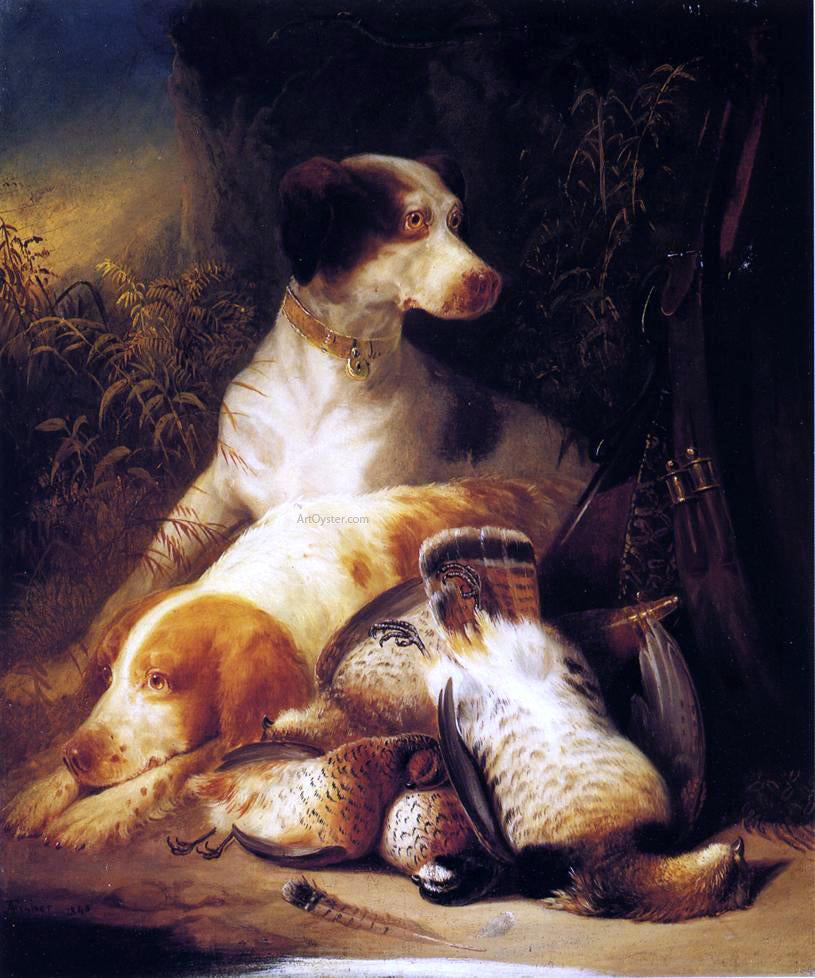 Alvan Fisher After the Shoot - Hand Painted Oil Painting