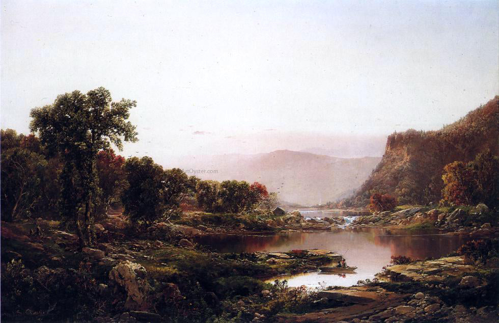 William Louis Sonntag Afterglow, Massanutten Mountains - Hand Painted Oil Painting