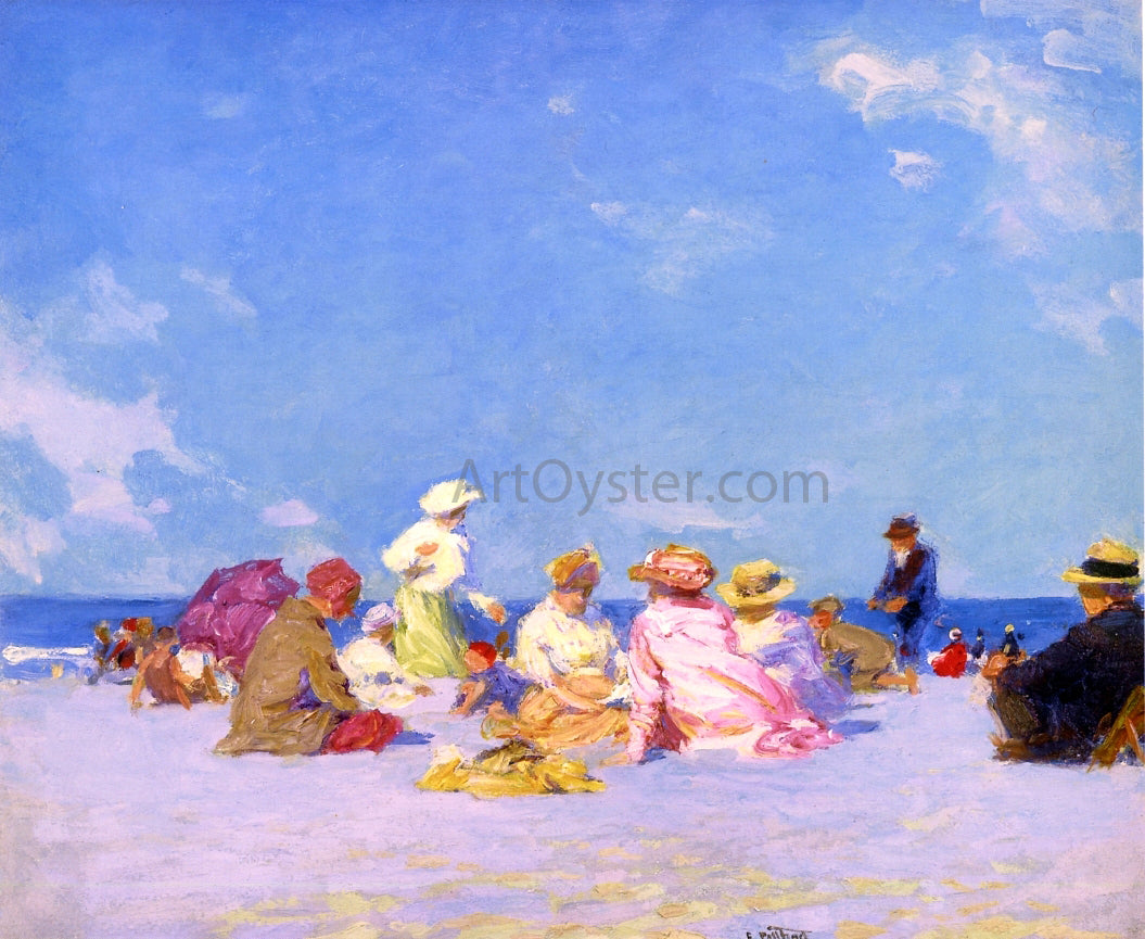 Edward Potthast Afternoon Fun - Hand Painted Oil Painting