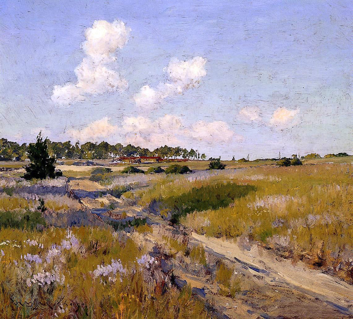 William Merritt Chase Afternoon Shadows - Hand Painted Oil Painting