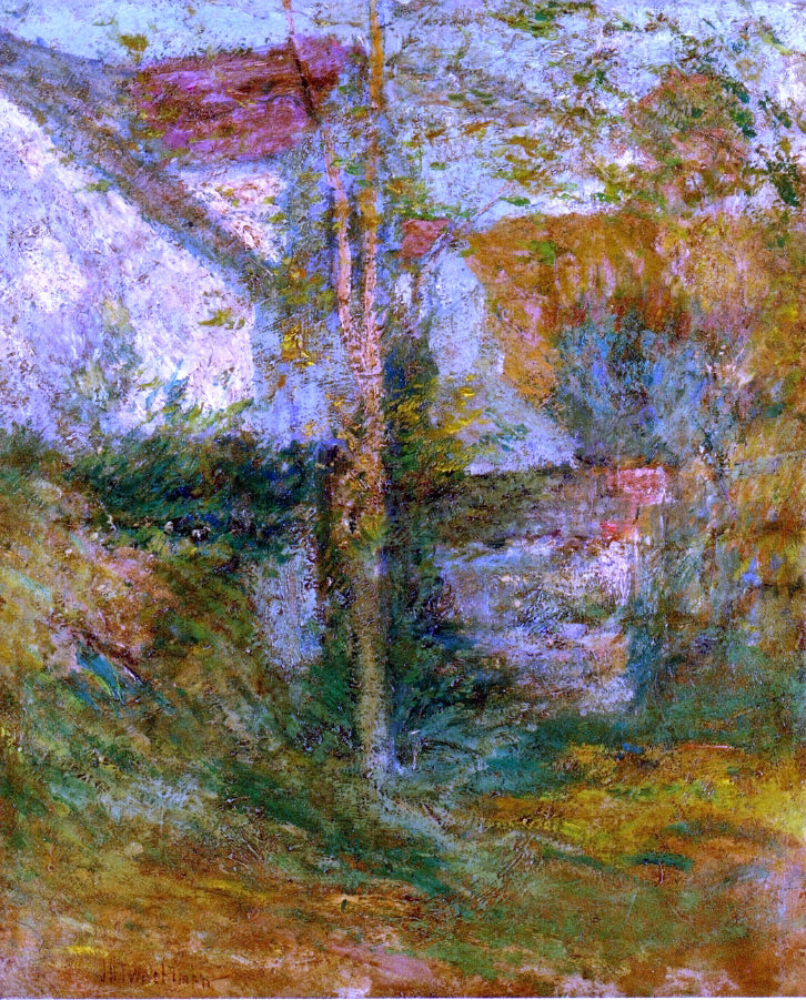 John Twachtman Afternoon Shadows - Hand Painted Oil Painting