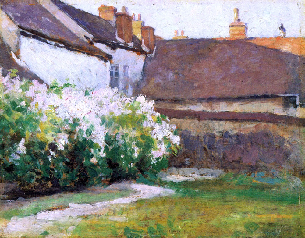 Robert Vonnoh Afternoon Shadows, Grez, France - Hand Painted Oil Painting