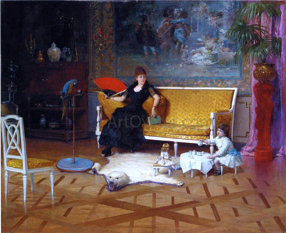 William H Lipincott Afternoon Tea - Hand Painted Oil Painting