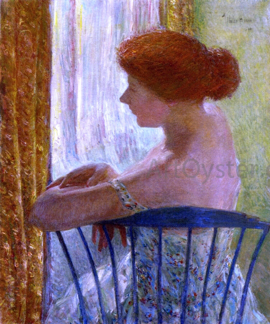Frederick Childe Hassam Against the Light - Hand Painted Oil Painting