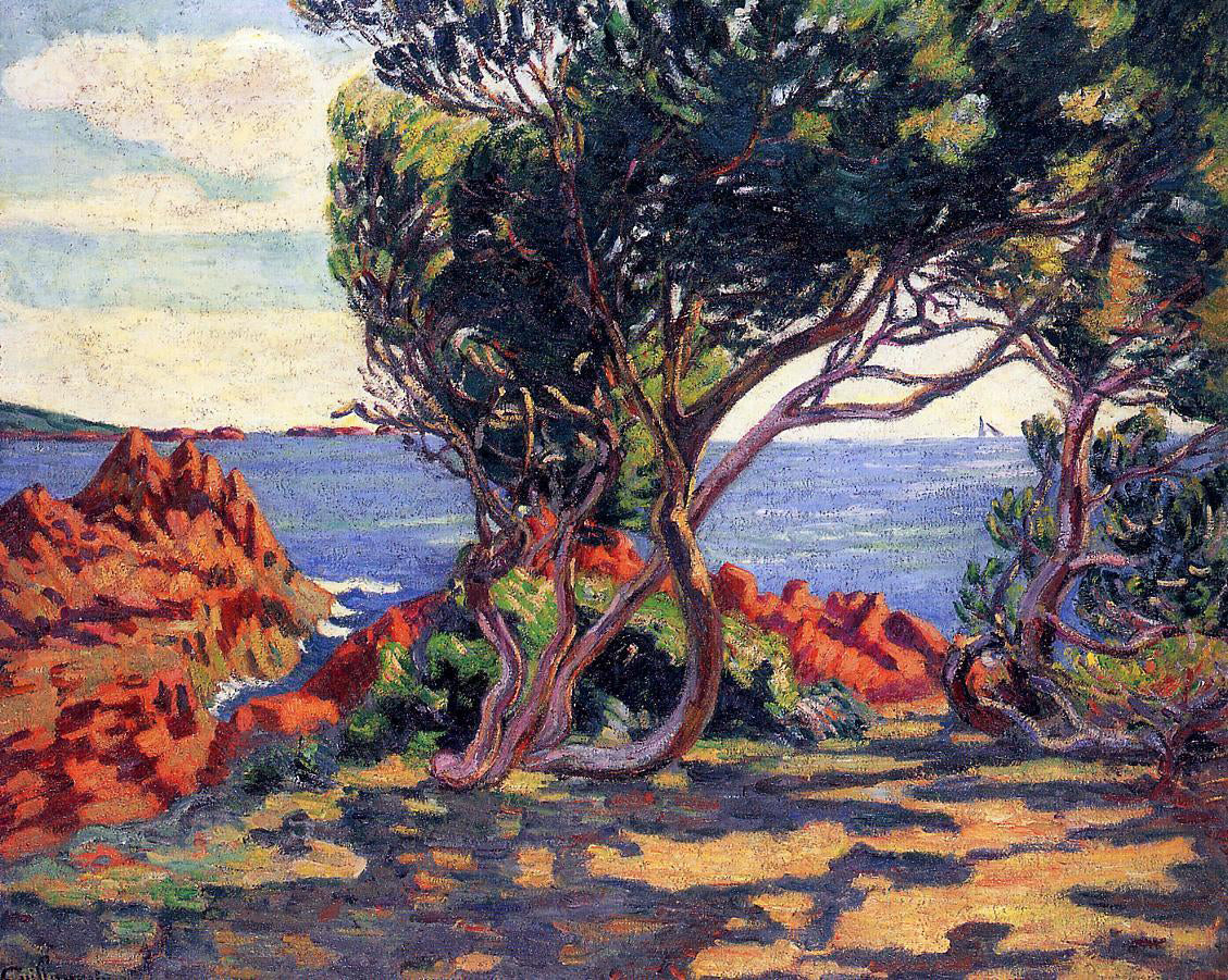 Armand Guillaumin Agay, at Cap Long - Hand Painted Oil Painting