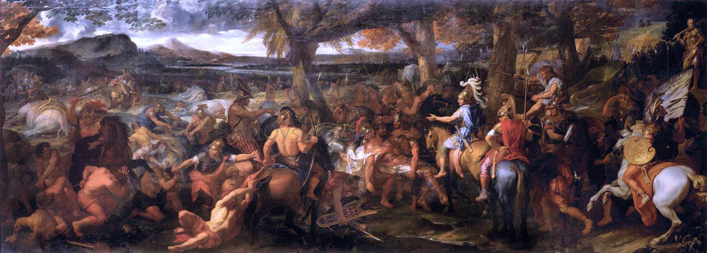 Charles Le Brun Alexander and Porus - Hand Painted Oil Painting