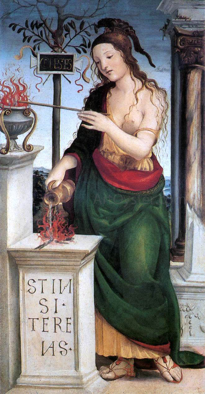 Il Sodoma Allegory of Celestial Love - Hand Painted Oil Painting