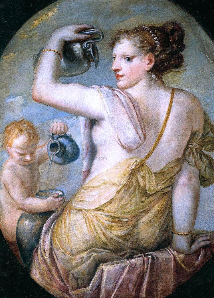 Pietro Liberi Allegory of Temperance - Hand Painted Oil Painting