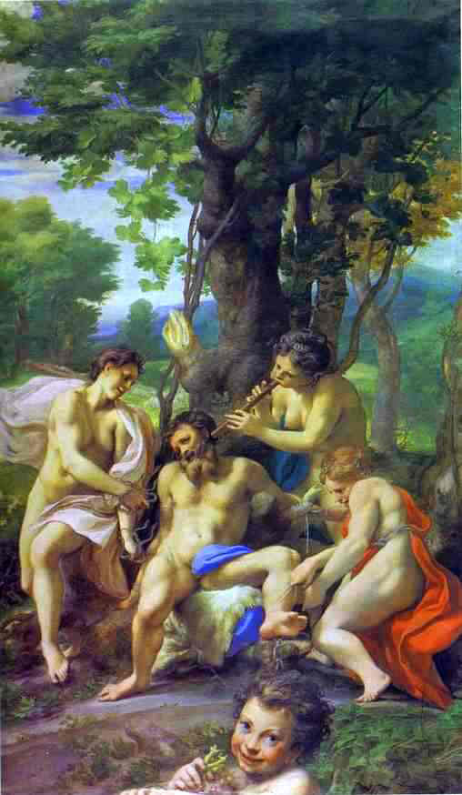 Correggio Allegory of the Vices - Hand Painted Oil Painting