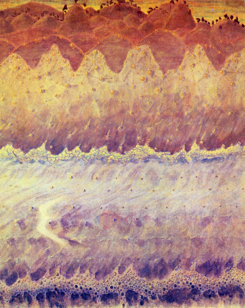 Mikalojus Ciurlionis Allegro Sonata of the Sea - Hand Painted Oil Painting