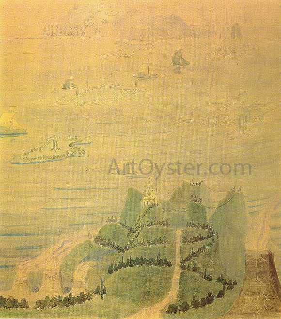 Mikalojus Ciurlionis Allegro Sonata of the Summer - Hand Painted Oil Painting