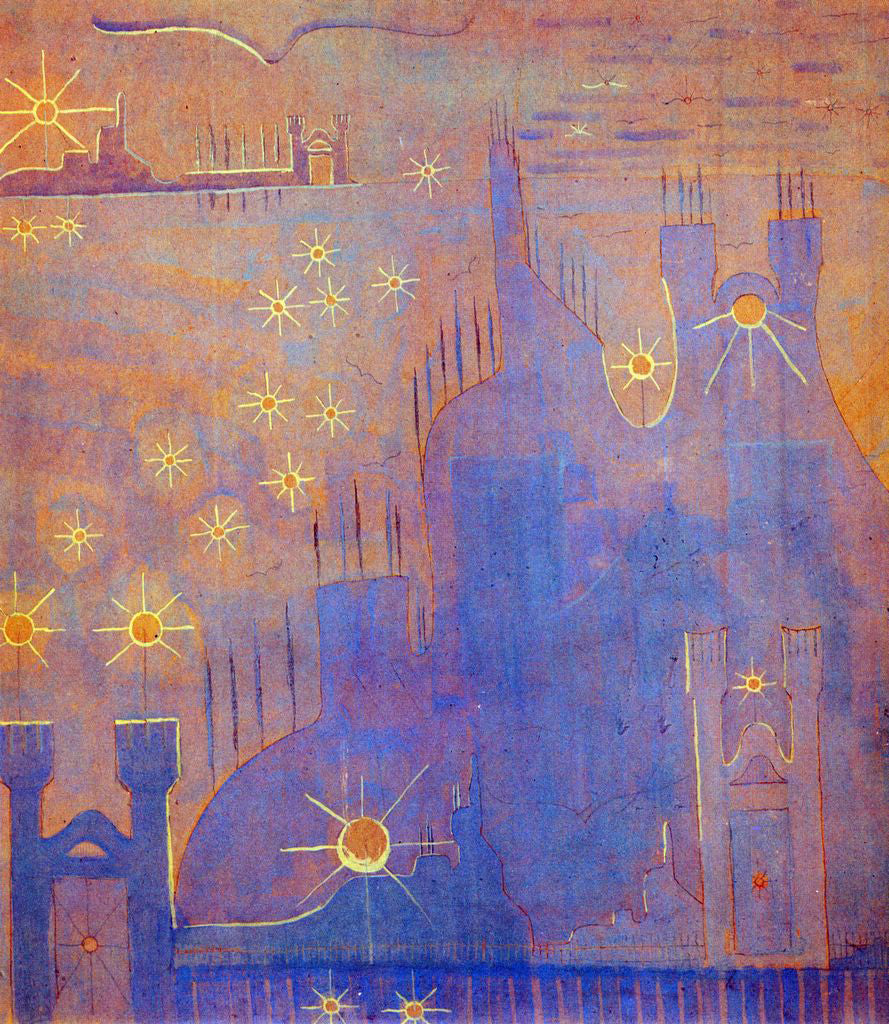 Mikalojus Ciurlionis Allegro Sonata of the Sun - Hand Painted Oil Painting