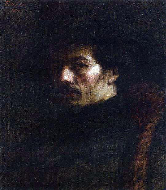 Henri Fantin-Latour Alphonse Legros - Hand Painted Oil Painting