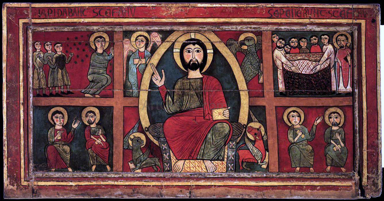 Unknown Catalan Painters Altar Frontal - Hand Painted Oil Painting