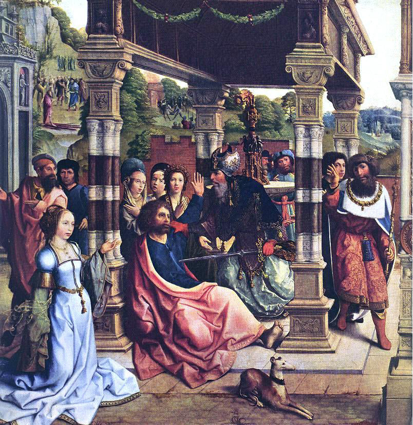 Bernaert Van Orley Altarpiece of Sts Thomas and Matthias - Hand Painted Oil Painting