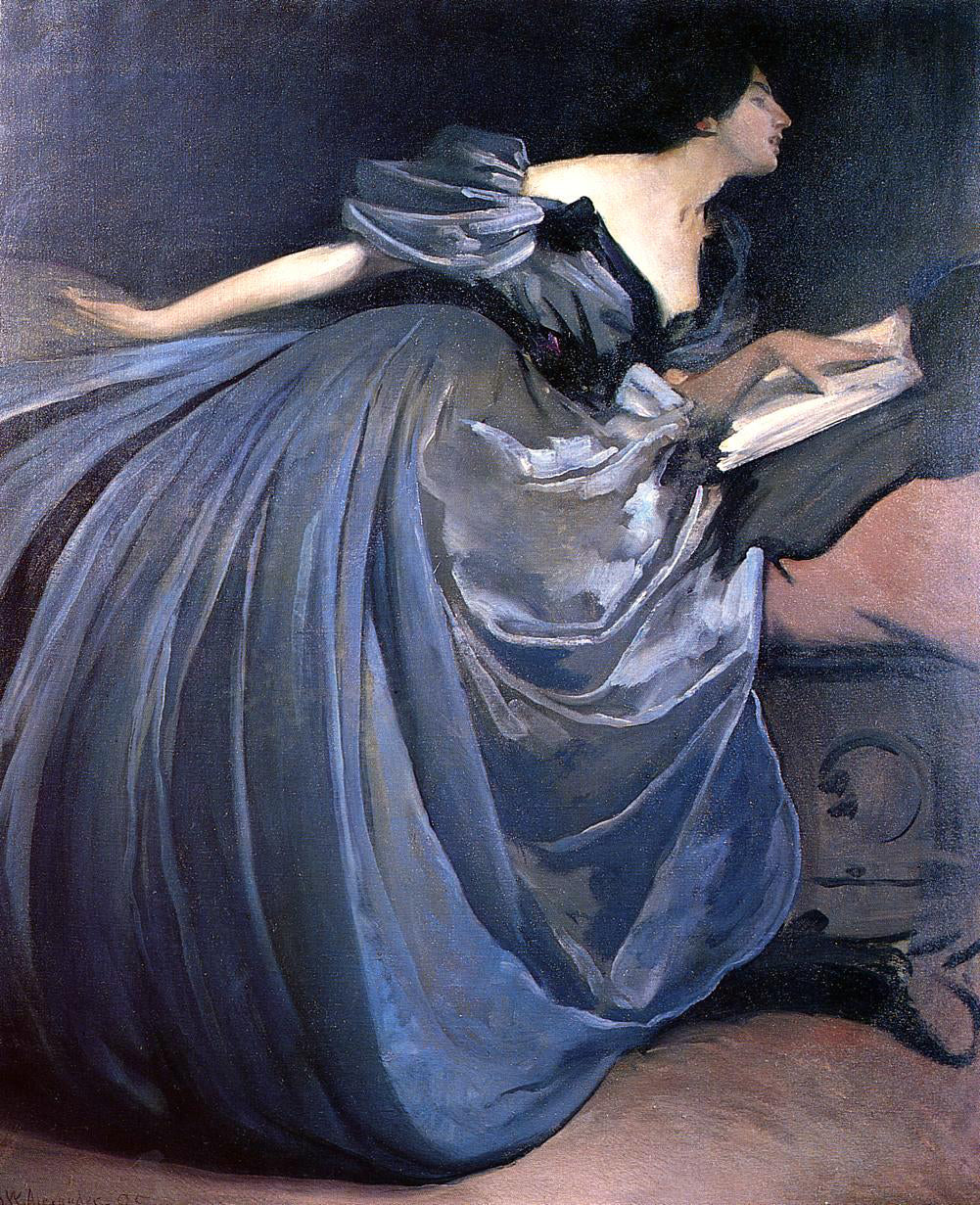  John White Alexander Althea - Hand Painted Oil Painting