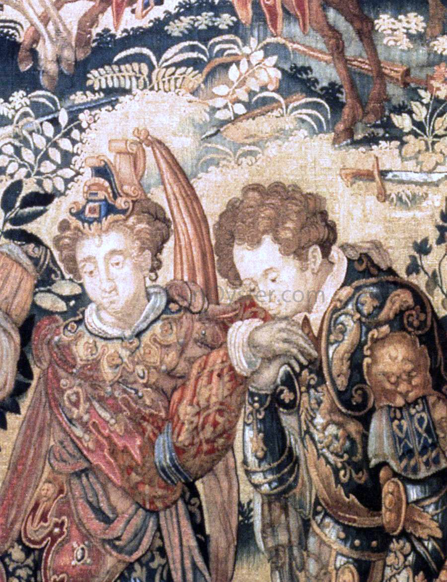 Francois Spiering Amadigi Rescuing Oriana (detail) - Hand Painted Oil Painting