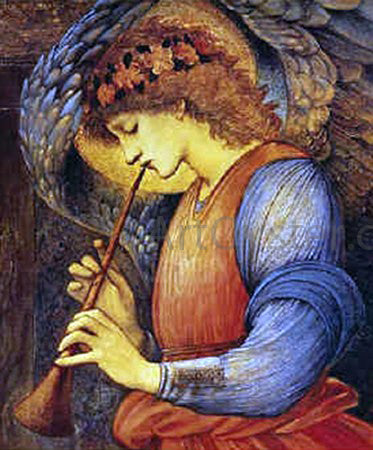 Sir Edward Burne-Jones An Angel - Hand Painted Oil Painting