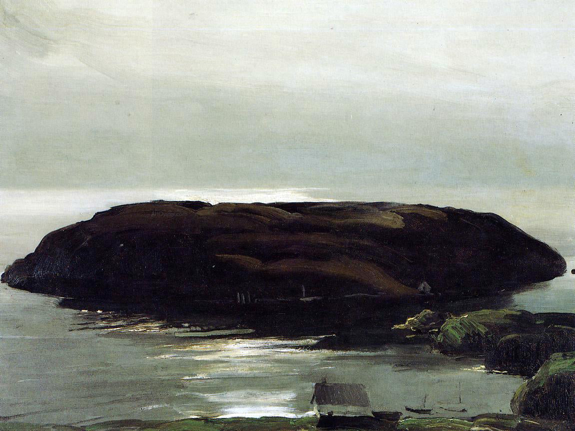 George Wesley Bellows An Island in the Sea - Hand Painted Oil Painting