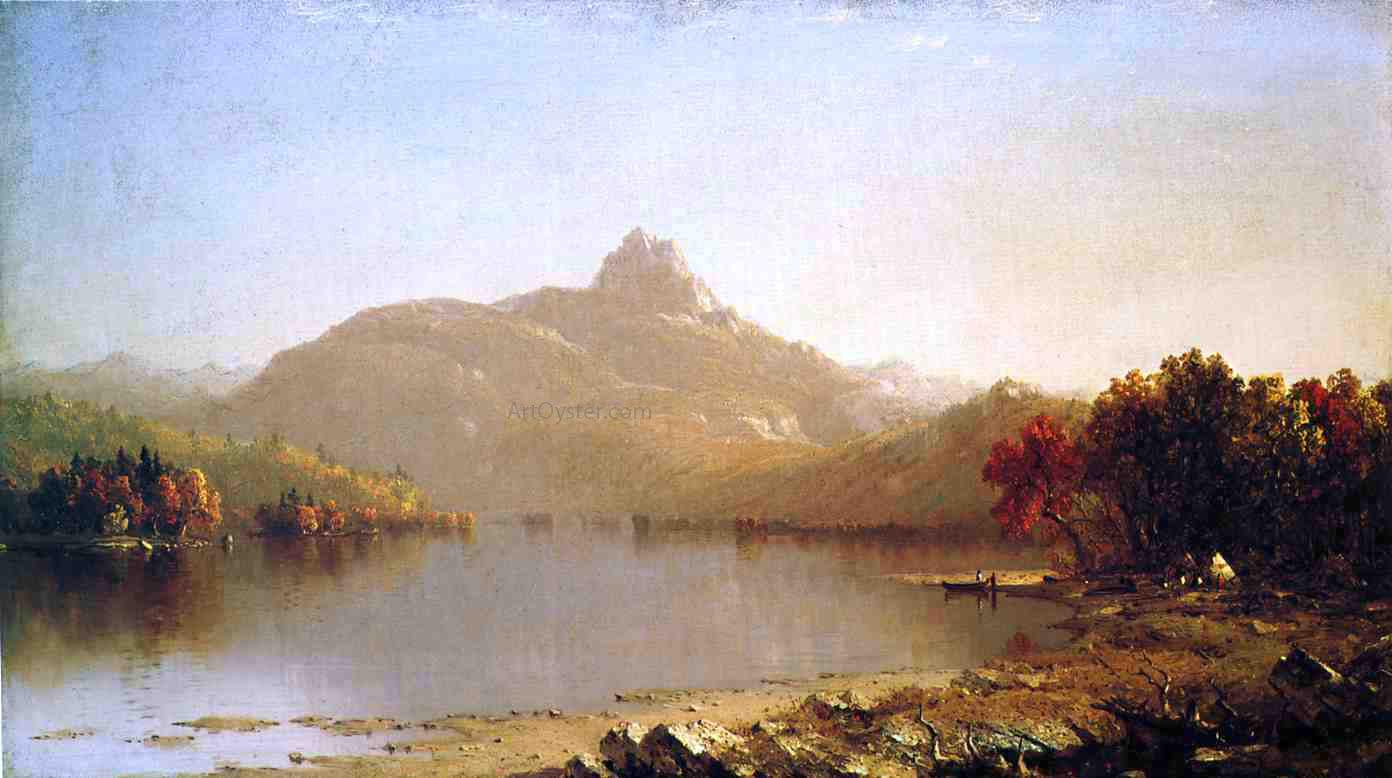 Sanford Robinson Gifford An October Afternoon - Hand Painted Oil Painting