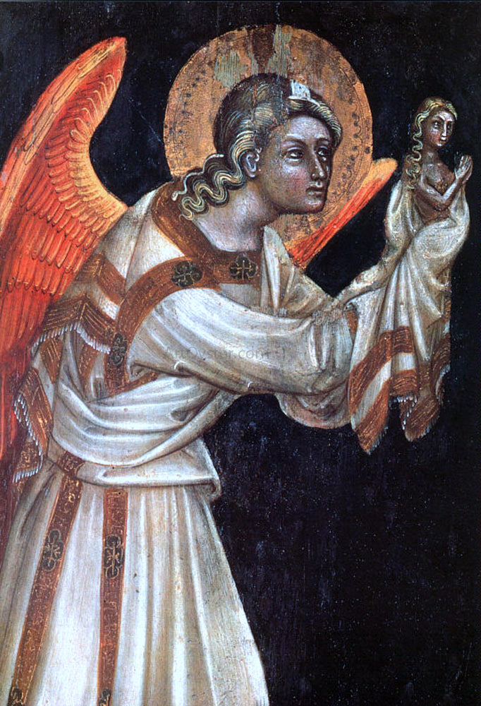 Guariento D'Arpo Angel - Hand Painted Oil Painting