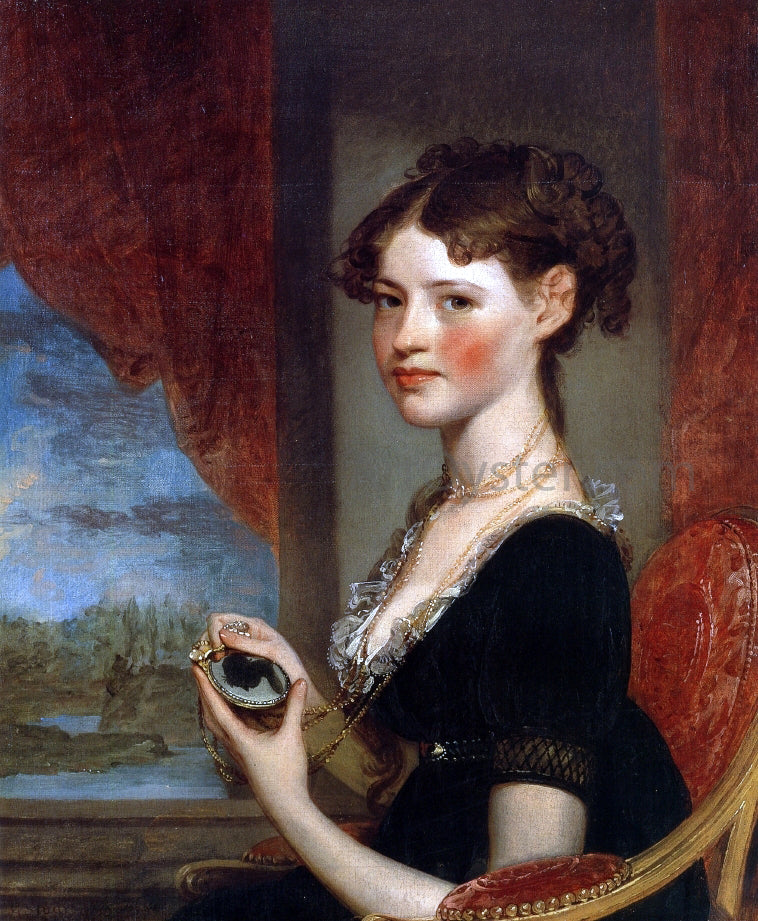 Gilbert Stuart Ann Penington - Hand Painted Oil Painting