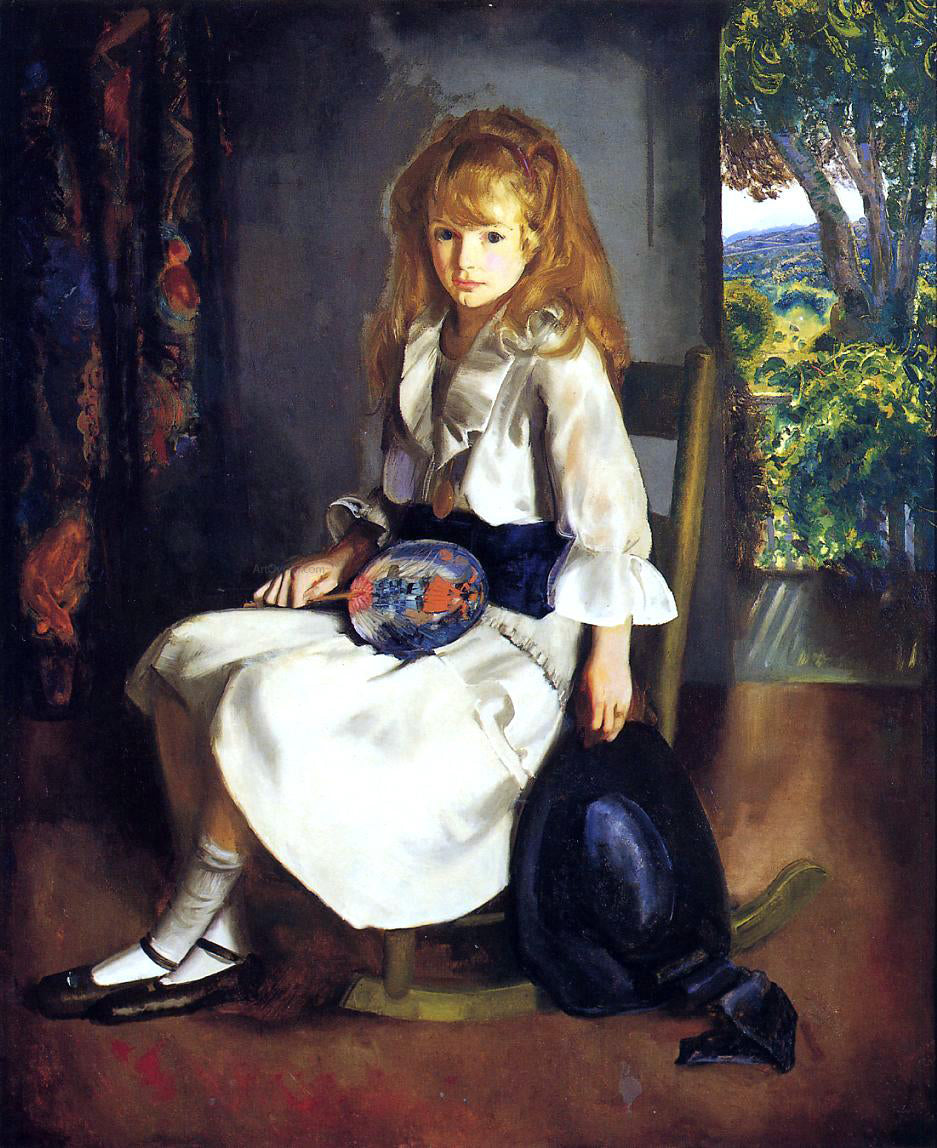  George Wesley Bellows Anne in White - Hand Painted Oil Painting