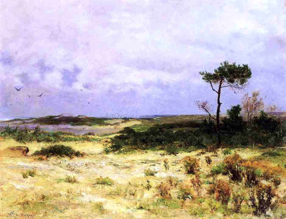 William Lamb Picknell Annisquam Landscape - Hand Painted Oil Painting
