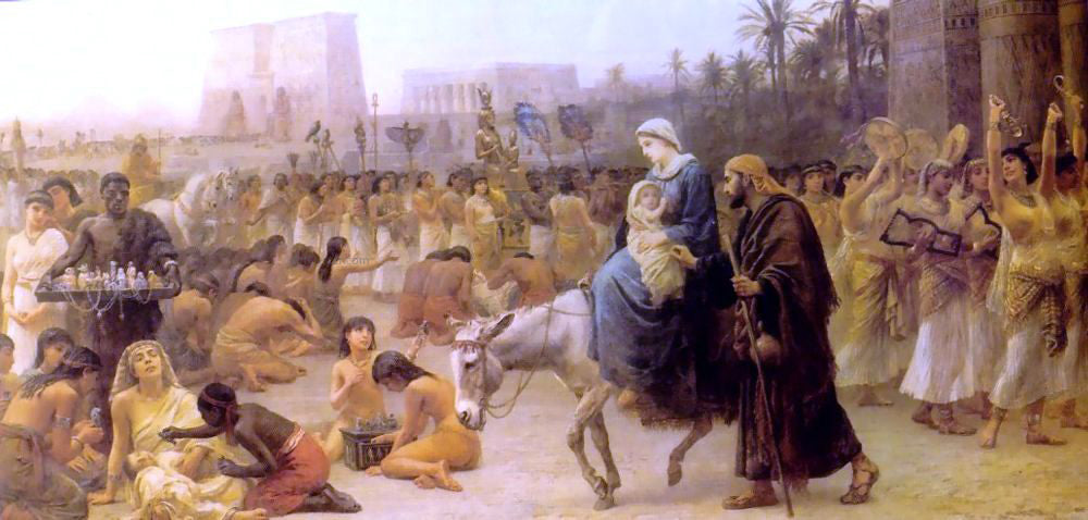 Edwin Longsden Long Anno Domini - Hand Painted Oil Painting