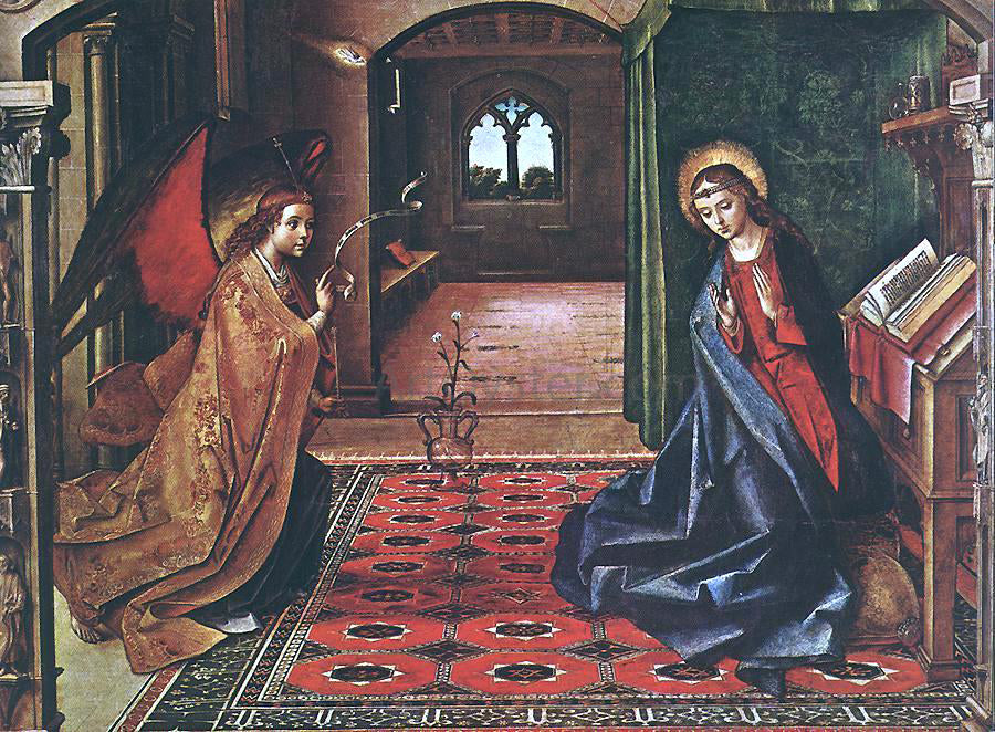 Pedro Berruguete Annunciation - Hand Painted Oil Painting