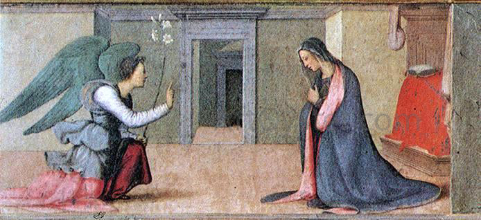  Mariotto Albertinelli Annunciation - Hand Painted Oil Painting