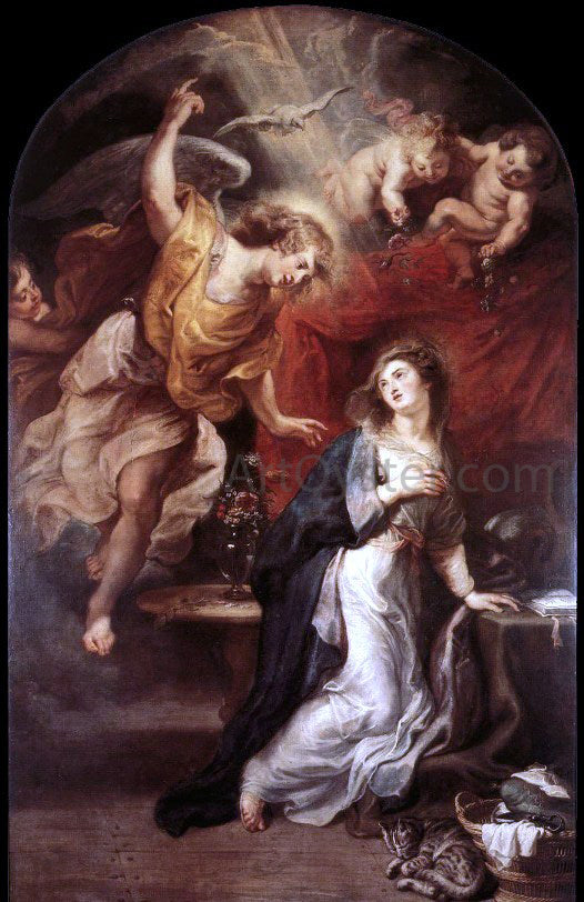  Peter Paul Rubens Annunciation - Hand Painted Oil Painting