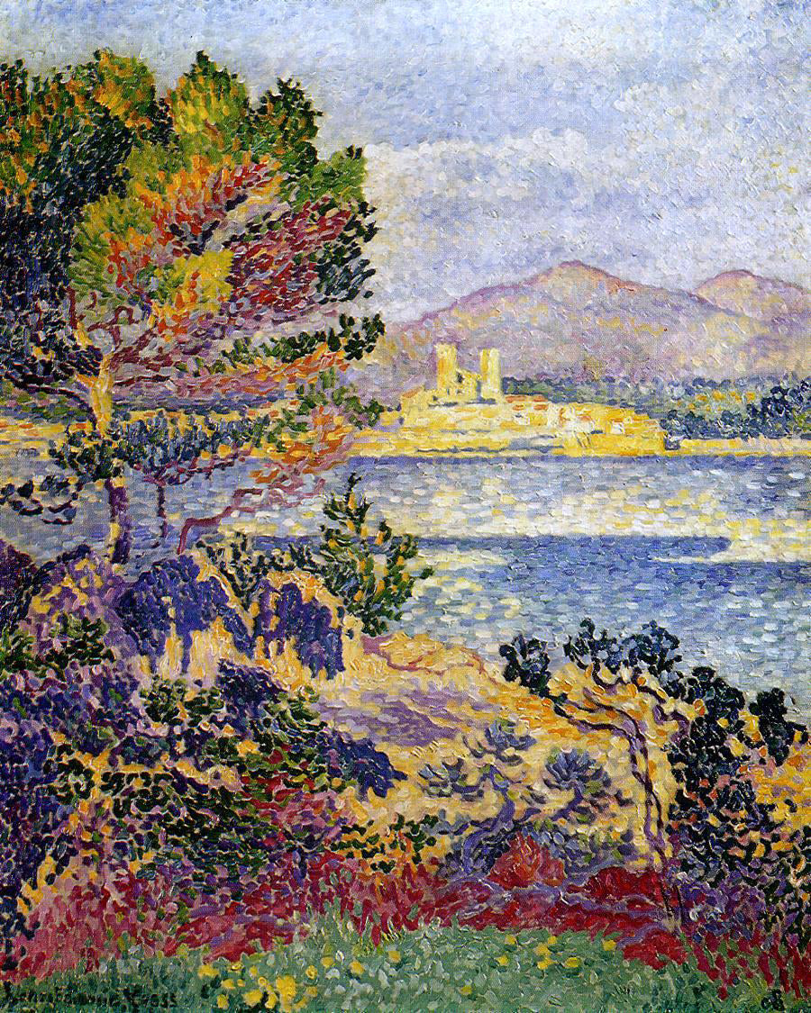 Henri Edmond Cross Antibes, Morning - Hand Painted Oil Painting
