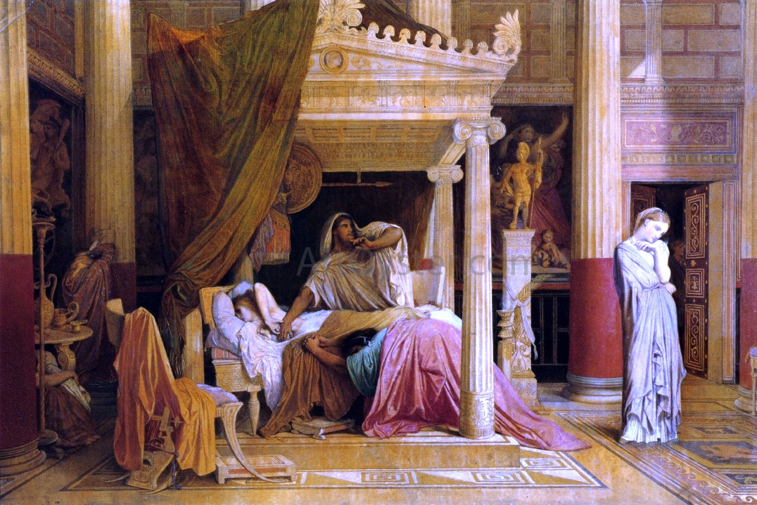 Jean-Auguste-Dominique Ingres Antiochus and Stratonice - Hand Painted Oil Painting