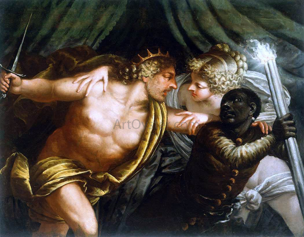Pietro Liberi Antiquity Scene - Hand Painted Oil Painting