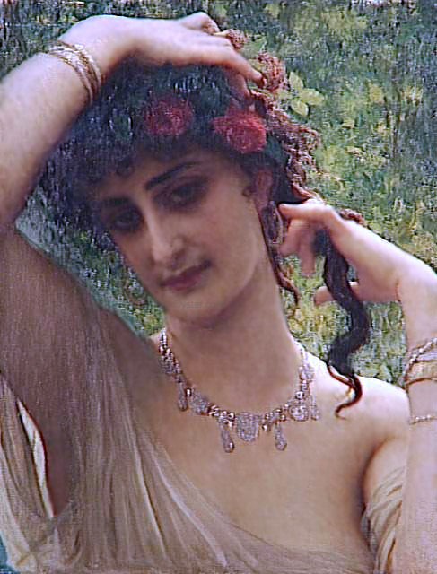 Antoine Ernest Hebert Antonietta - Hand Painted Oil Painting