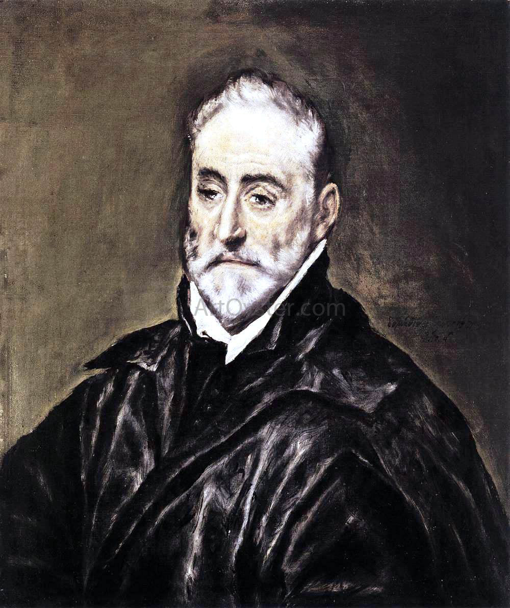  El Greco Antonio de Covarrubias - Hand Painted Oil Painting